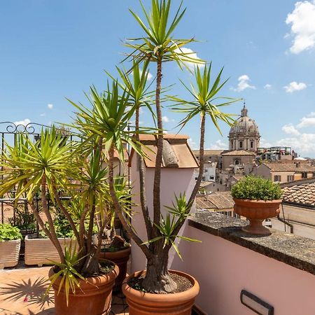 Iflat Penthouse In Campo De' Fiori Apartment Rome Luaran gambar
