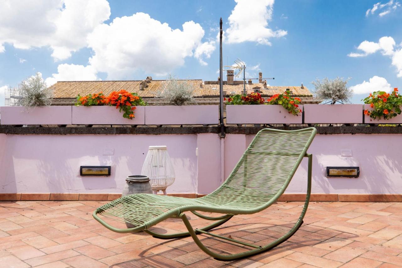 Iflat Penthouse In Campo De' Fiori Apartment Rome Luaran gambar