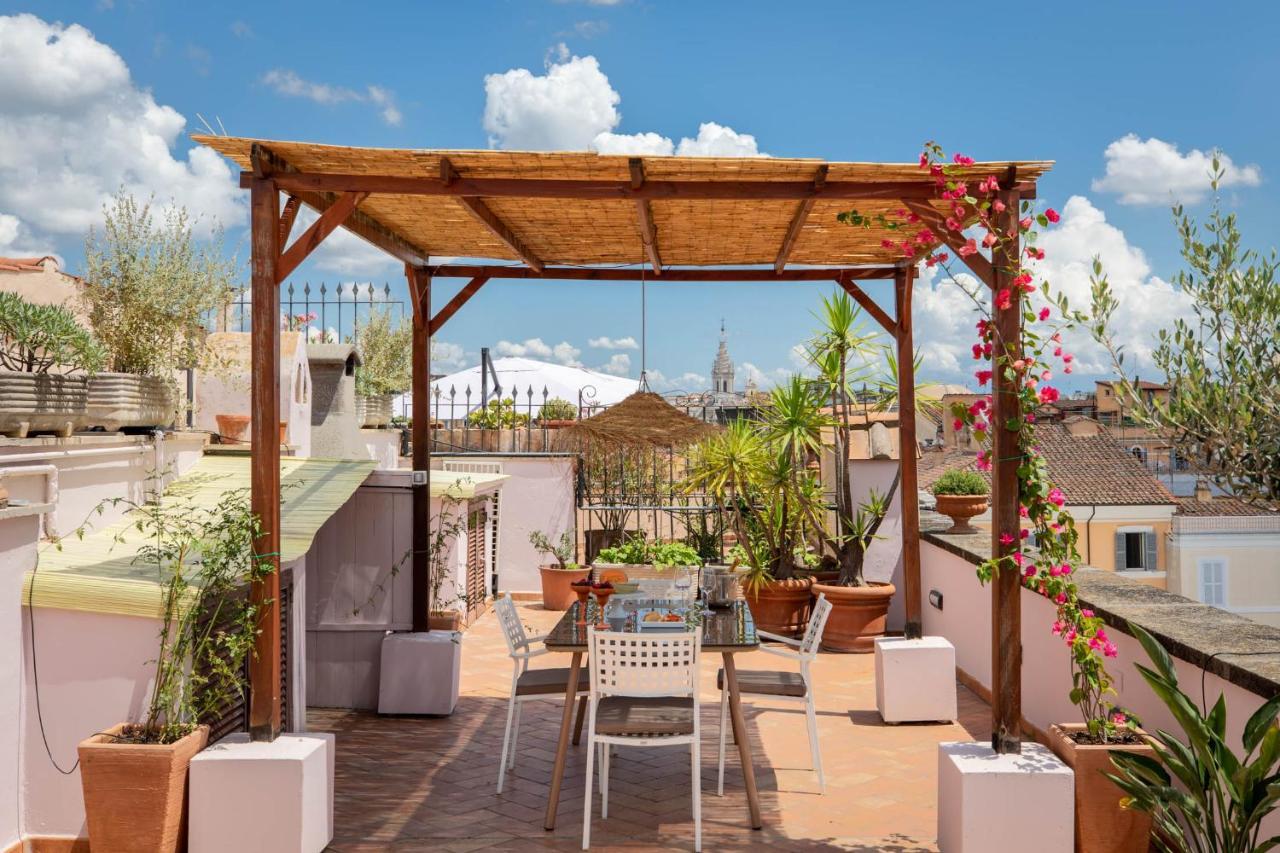 Iflat Penthouse In Campo De' Fiori Apartment Rome Luaran gambar
